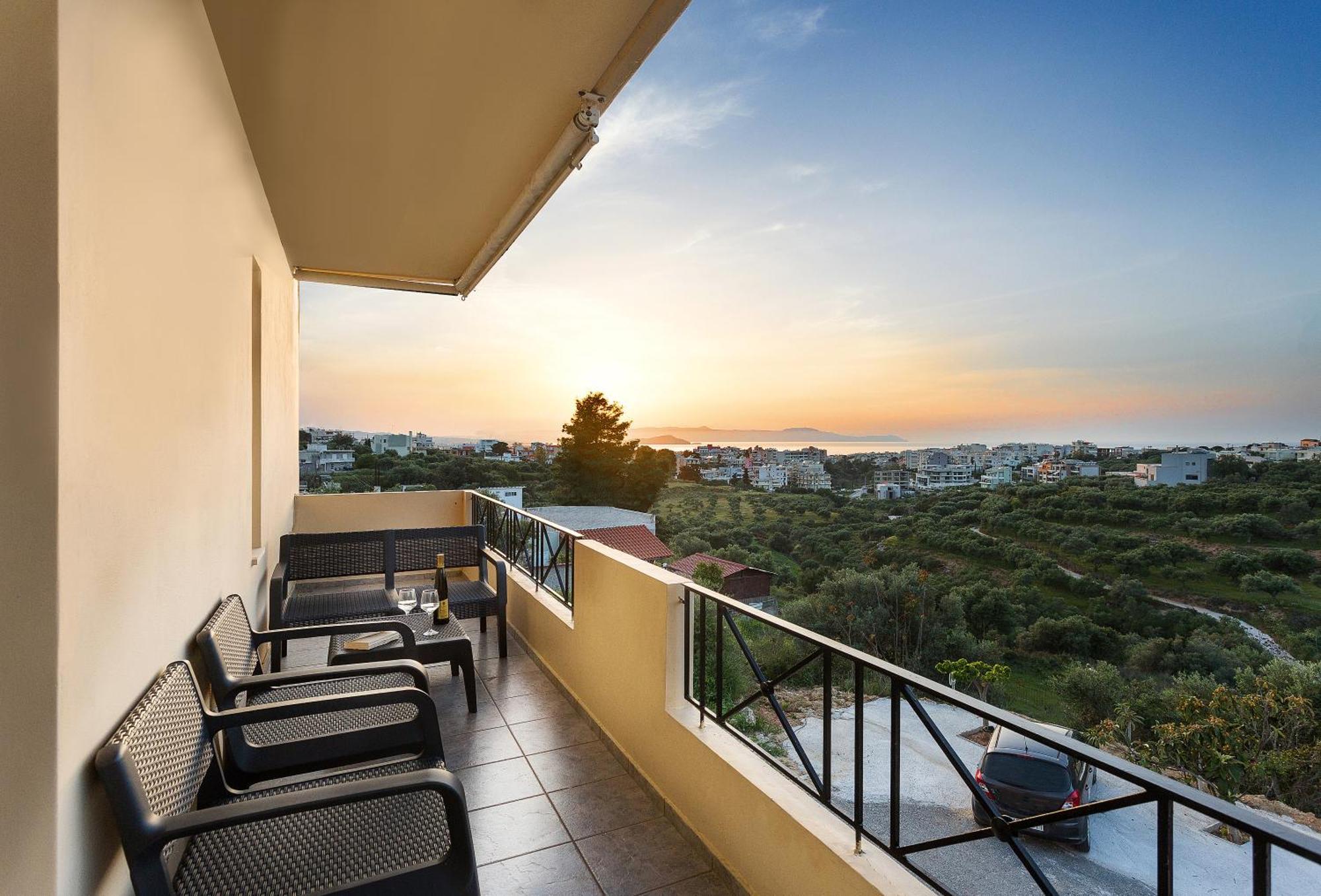Kds Overlooking Chania 干尼亞 外观 照片